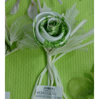 Bociolo gr.c/tess.di rose verde | CarinCasa