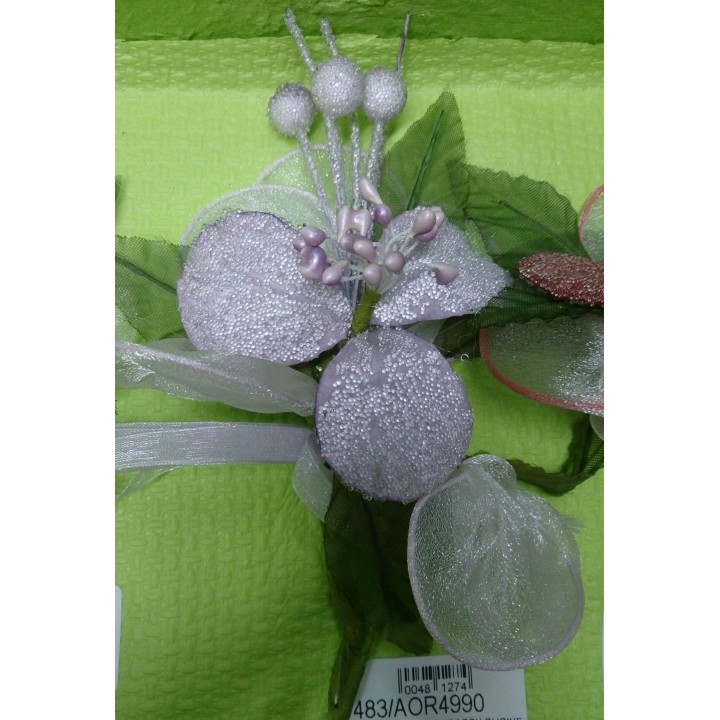 Fiore glassato c/racch.glicine | CarinCasa