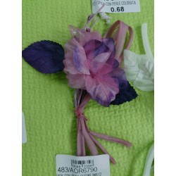 Pick con rosa glicine imb.12