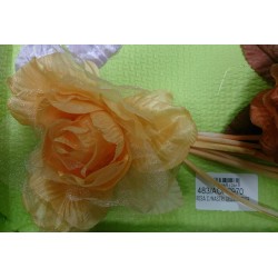 Rosa c/nastri grande beige