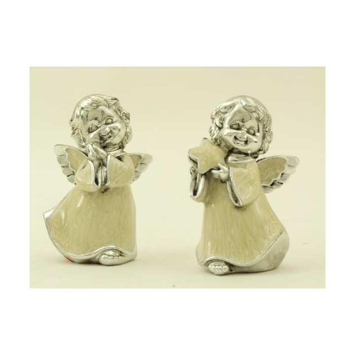 Angel in resina con smalto cielo | CarinCasa