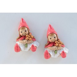 Cappuccetto rosso magnete cm 6