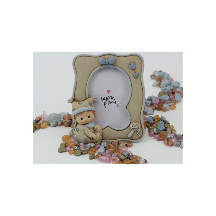 Portafoto bimbo in resina 8x10 cm | CarinCasa