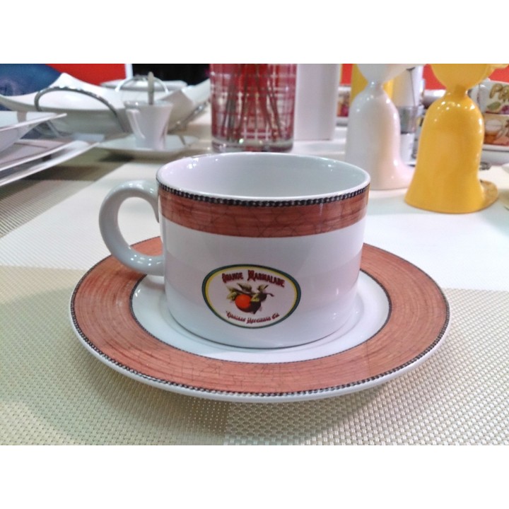 Set 2 tazze colazione 12,5 x 7 cm | CarinCasa