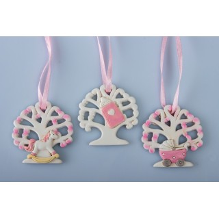 Appendino albero della vita rosa | CarinCasa