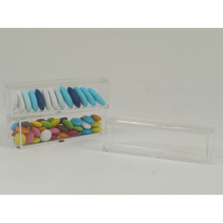 Scatolina 3x3-5x12 trasparente imb,192 | CarinCasa