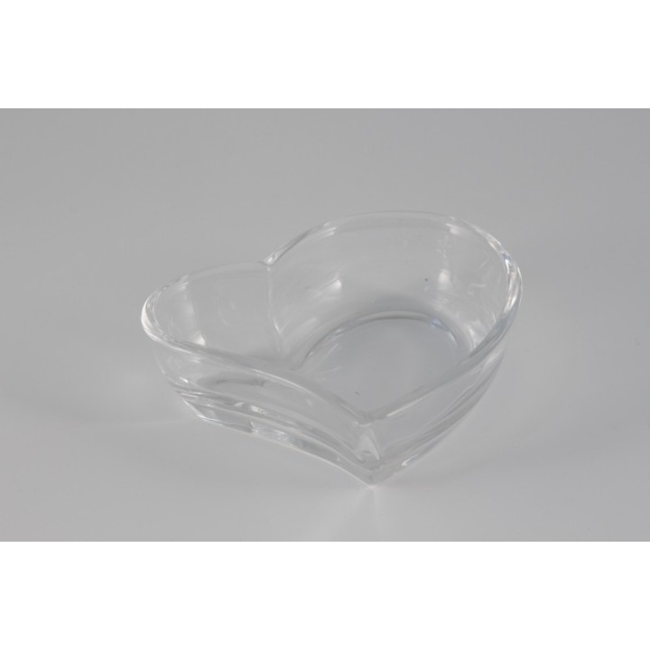 Ciotolina in vetro a forma di cuore