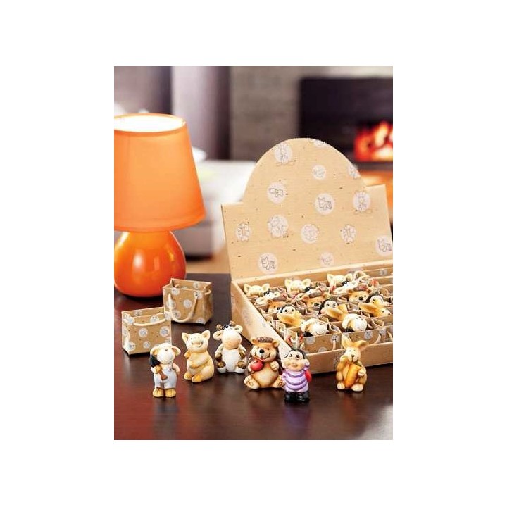 Dec. Cer. Animali exp.24 6 col. Ass. 6x4x7 | CarinCasa