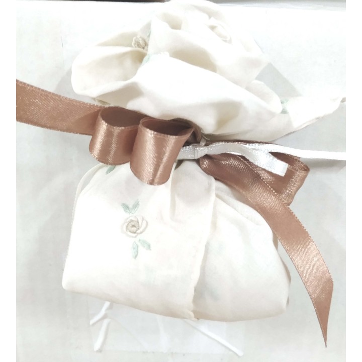 Fazzoletto semi conf. C/base avorio | CarinCasa