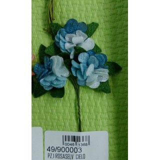 Rosa selvia cielo 1 pz. | CarinCasa