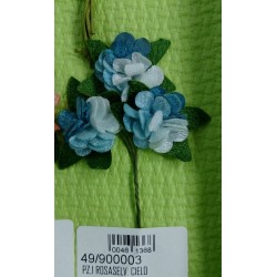 Rosa selvia cielo 1 pz.