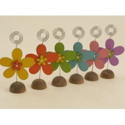 Portamemo a forma di fiore