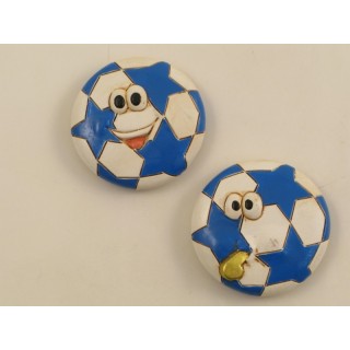 Magnete a forma di pallone in resina