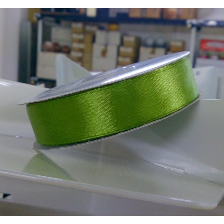 Nastro raso mm.20 verde mt.25 | CarinCasa