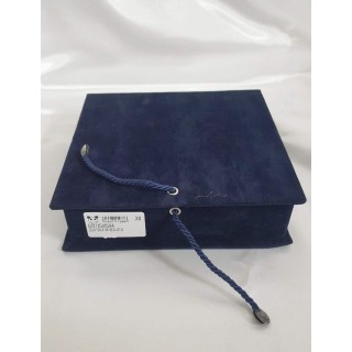 Scatola in velluto 15X15X4 cm | CarinCasa