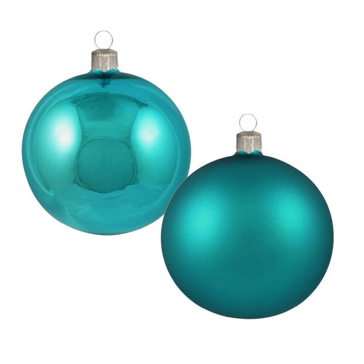 8 pezzi sfere in vetro 70 mm luce opaca verde smeraldo |…