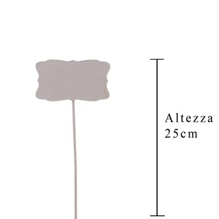 Lavagnetta legno 25cm. | CarinCasa