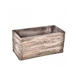 Cassetta effetto legno 28x14 cm