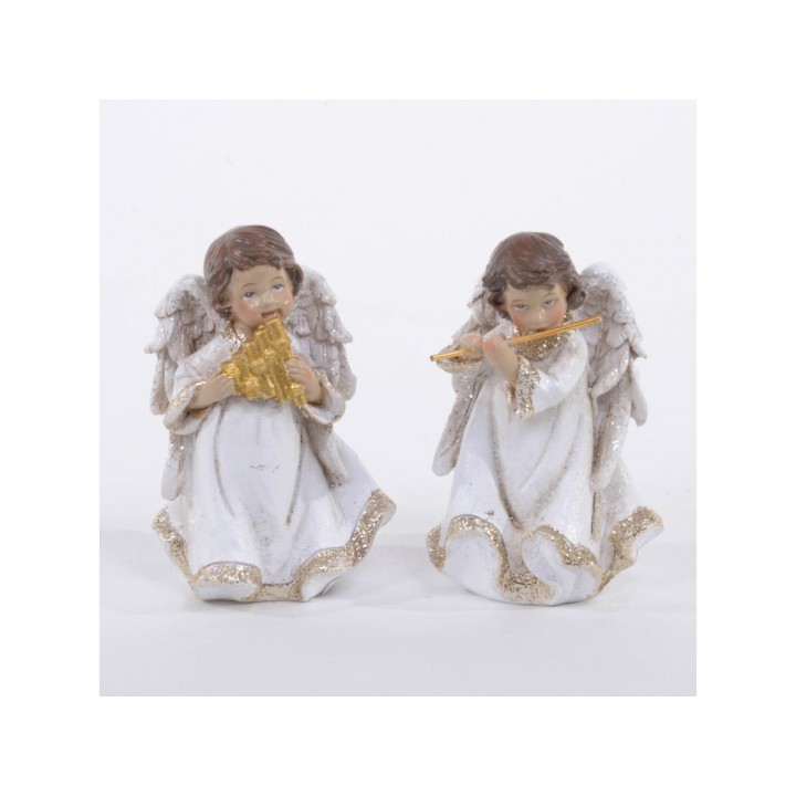 Angelo con strumento assortiti 7,8 cm | CarinCasa