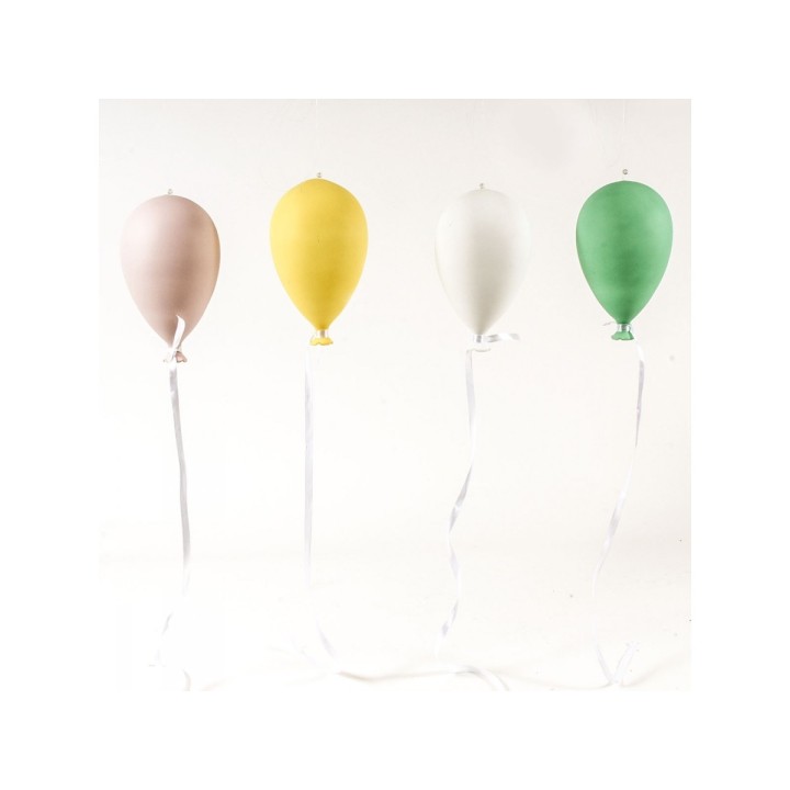 Palloncino vetro con filo 20 h cm | CarinCasa