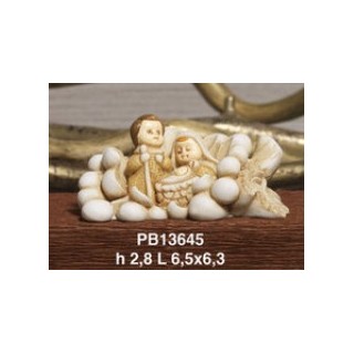 Gruppo nativita'/grappolo uva 6.5cm.resina | CarinCasa