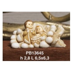 Gruppo nativita'/grappolo uva 6.5cm.resina