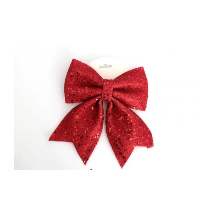 Fiocco di natale rosso 20x24 cm | CarinCasa