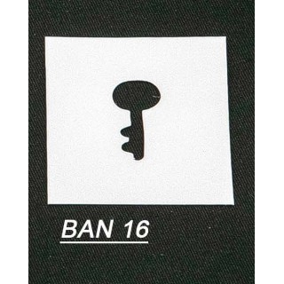 Banner di cartone modello chiave 6.2x6.2x6.2 cm | CarinCasa