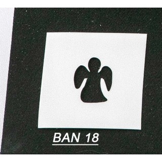 Banner di cartone modello angelo 6.2x6.2x6.2 cm | CarinCasa