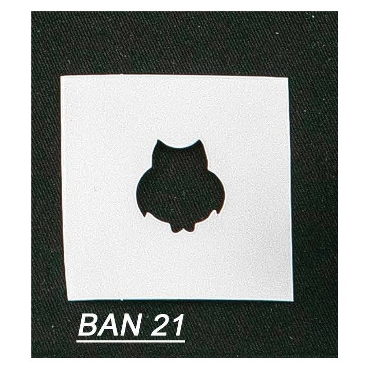 Banner di cartone modello gufo 6.2x6.2x6.2 cm | CarinCasa