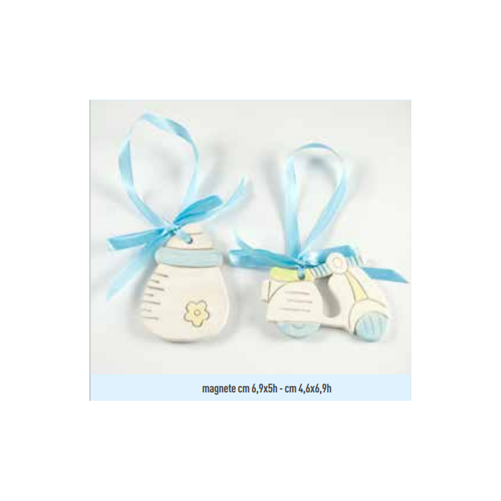 Appendino magnete in resina effetto legno biberon e vespa…