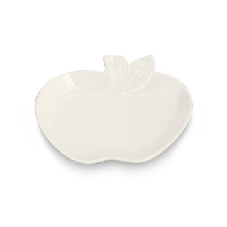 Piattino in ceramica a forma di mela con scatola | CarinCasa
