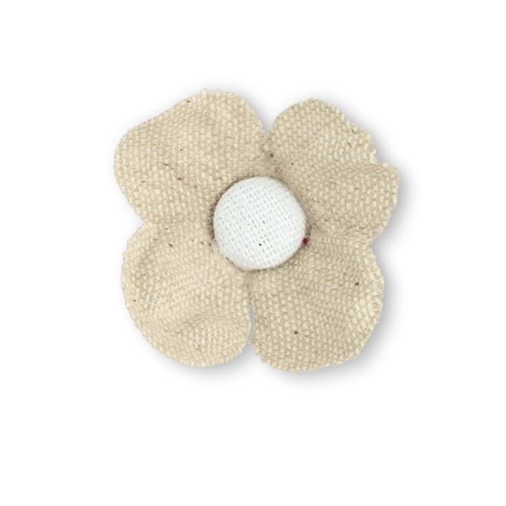 Applicazione fiore ecrù | CarinCasa