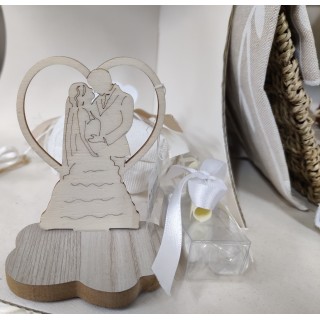 Base olmo albero cuori cm.12 (12/240) | CarinCasa