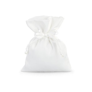Sacchetto raso bianco | CarinCasa