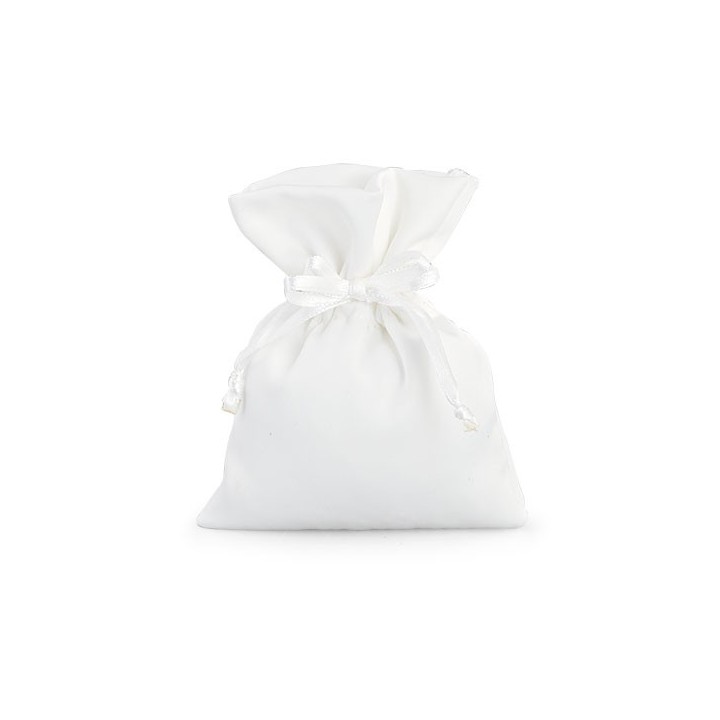 Sacchetto raso bianco | CarinCasa
