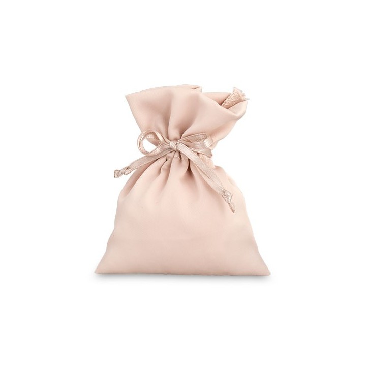 Sacchetto piccolo raso cipria | CarinCasa