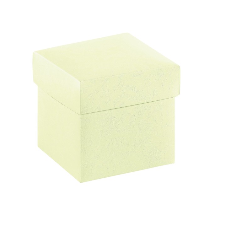 Scatola fondo e coperchio 200x140x80 mm avorio | CarinCasa