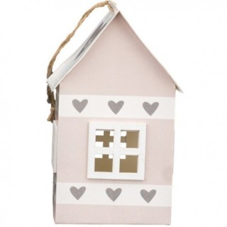 Casetta cuori cartoncino (24/144) | CarinCasa