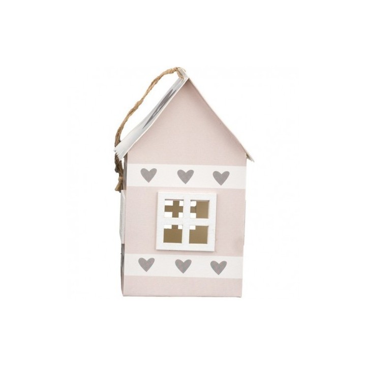 Casetta cuori cartoncino (24/144) | CarinCasa