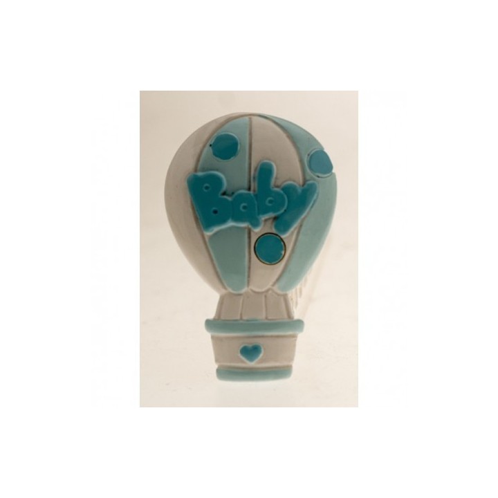 Mongolfiera baby magnete celeste(24/576) cm.5 | CarinCasa