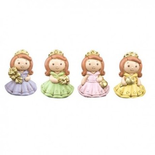 Bambolina decor. Po. 4ass. Cm.4 (12/288) | CarinCasa