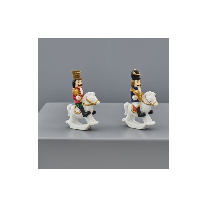 Soldat. A cavallo color pc. 2 ass. 4,7x2,2x7,2(1/12/288) |…