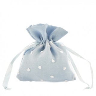 Sacch. Celeste pois rettang. Cm.9 l.8xh.9 (20/800/4800) |…