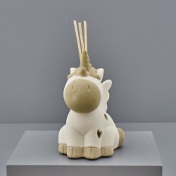 Tort/Bianco Unicorno Profumatore LED Giftbox 10X7,8X11,5 (1/32)