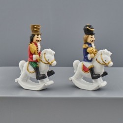 Soldat. A cavallo color gr. 2 ass. 6,5x3x9,5(1/6/144)