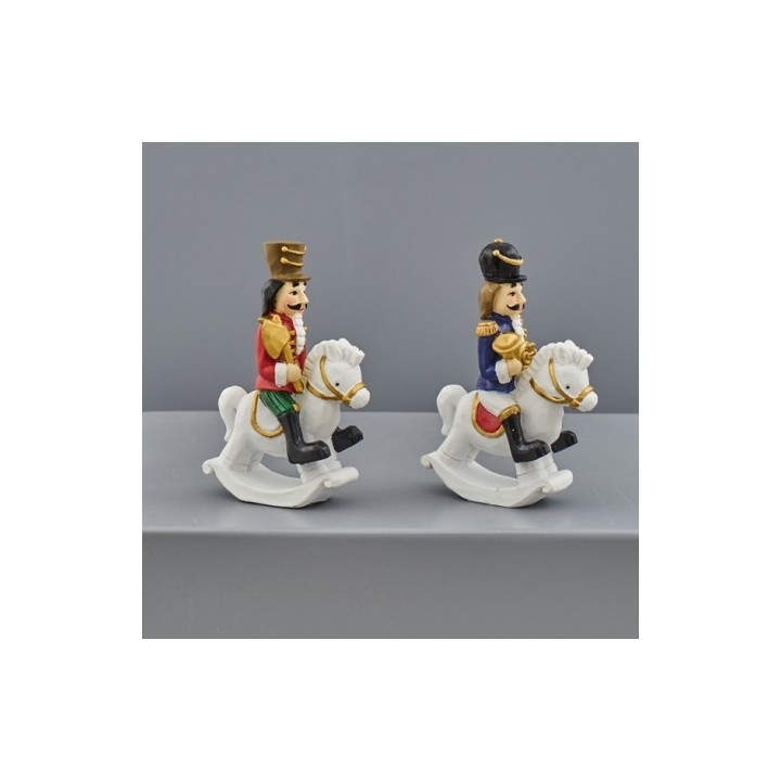 Soldat. A cavallo color gr. 2 ass. 6,5x3x9,5(1/6/144) |…