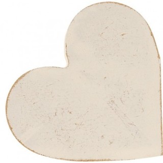 Shabby cuore cm.11x11 | CarinCasa