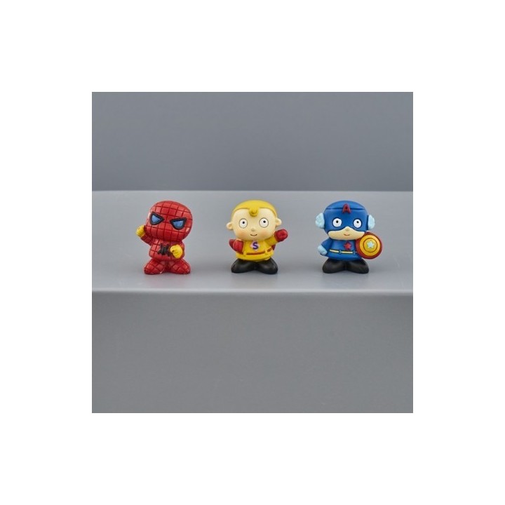 Md.hero piccolo 2 ass. 3,5x2,5x4 (1/12/432) | CarinCasa