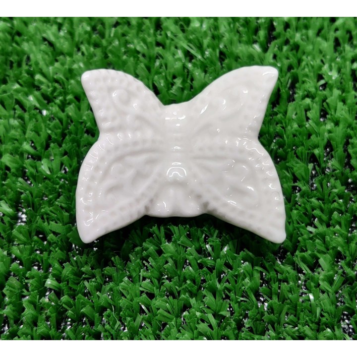 Farfalla bianca con magnete | CarinCasa